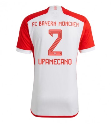 Bayern Munich Dayot Upamecano #2 Primera Equipación 2023-24 Manga Corta